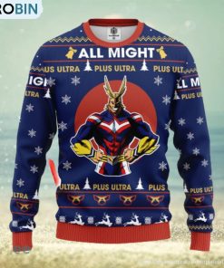 My Hero Academia Ugly Christmas Sweater Amazing Gift Men And Women Christmas Gift