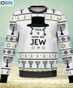My Jew Funny Christmas Ugly Sweater Party