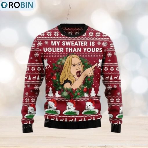 My Sweater Is Uglier Than Yours Christmas Christmas Ugly Sweater Mens