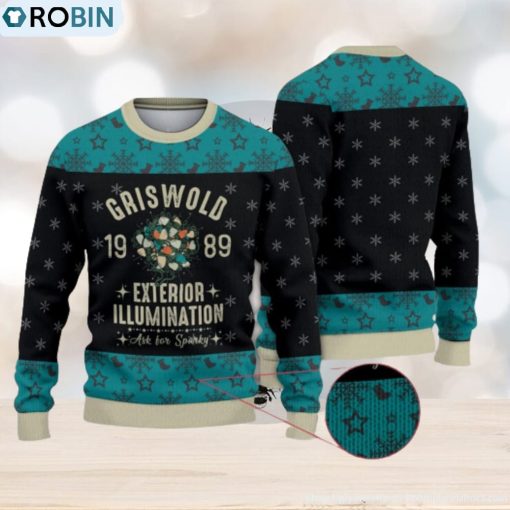 National Lampoon’s Christmas Vacation Christmas Ugly Sweater Clark Griswold Christmas Sweater Christmas