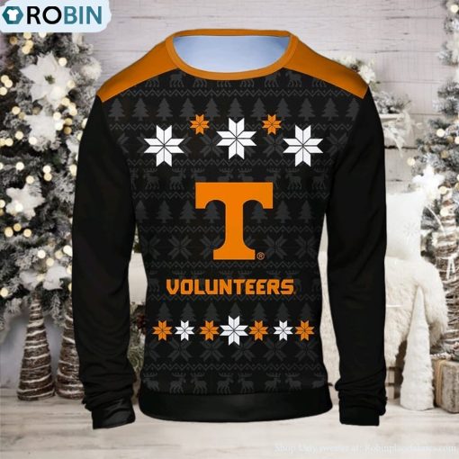 NCAA Men’s Long Sleeve Shirt with Sublimated Holiday Ugly Sweater Design