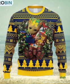 ncaa-michigan-wolverines-groot-hug-christmas-ugly-3d-knitted-sweater-for-men-and-women-gift-ugly-christmas-1