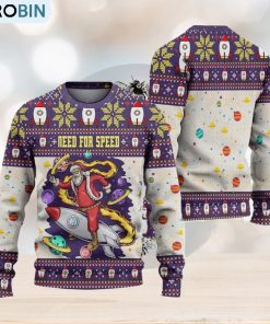 Need For Speed Ugly Christmas Sweater Knitted Gift For Men And Women