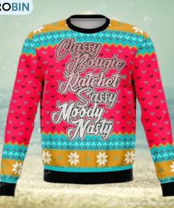 Never Ratchet Funny Ugly Sweater Christmas Party