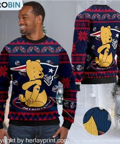 new-england-patriots-nfl-american-football-team-logo-cute-winnie-the-pooh-bear-3d-ugly-christmas-sweater-3