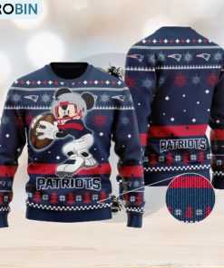 New England Patriots Ugly Sweater Gift Gift For Men And Women