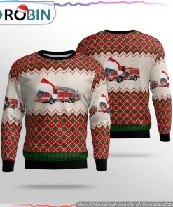 New Jersey Hackensack Fire Department Sweater 3D Gifts For Firefighters In New Jersey New Jersey Hackensack Fire Department Sweater 3D Gifts For Firefighters In New Jersey