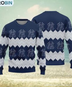 New York Yankees Teams Pattern Knitted Sweater For Christmas New York Yankees Teams Pattern Knitted Sweater For Christmas