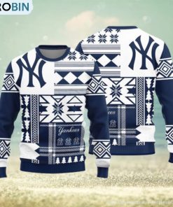 new-york-yankees-teams-snowflakes-pattern-knitted-sweater-for-christmas-1