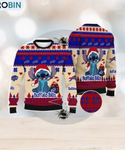 NFL Buffalo Bills Cute Stitch Christmas Gift Ugly Christmas Sweater