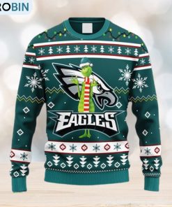 NFL Fans Philadelphia Eagles Funny Grinch Christmas Ugly Sweater For Men Women NFL Fans Philadelphia Eagles Funny Grinch Christmas Ugly Sweater For Men Women