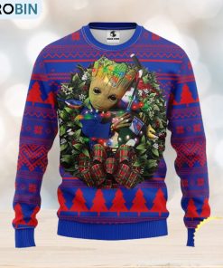 nfl-new-york-rangers-groot-hug-christmas-ugly-sweater-1