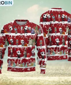 Nightmare Before Christmas Ugly Christmas Sweater Men And Women Christmas Gift Sweater