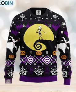 Nightmare Before Xmas Ugly Christmas Sweater For Men Women
