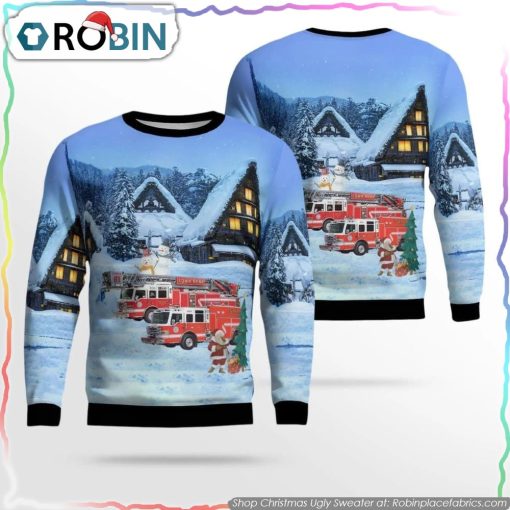 North Cape May, Lower Township Fire District No.2 AOP Ugly Sweater