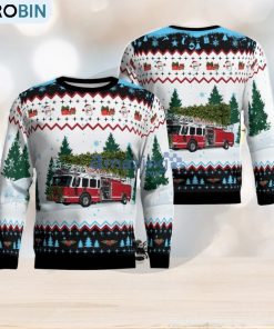 North Penn Volunteer Fire Company Christmas AOP Ugly Sweater For Men Women