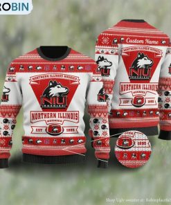 Northern Illinois Basketball Ugly Christmas Sweater