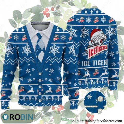 Nurnberg Ice Tigers Ugly Christmas Sweater