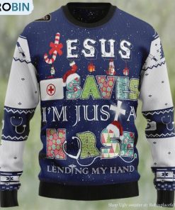 Nurse Christmas Tree Ugly Christmas Sweater Sweatshirt