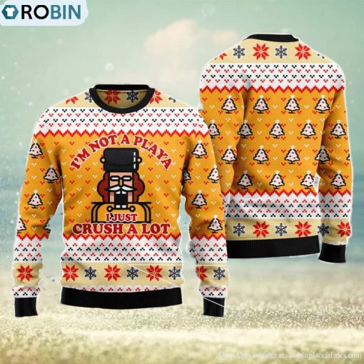 Nutcracker Playa All Over Printed 3D Ugly Christmas Sweater For Men And Women