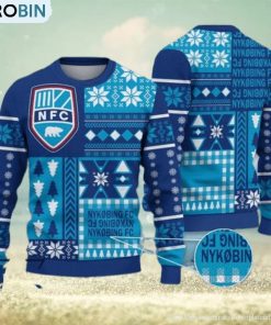 Nykobing FC ugly christmas sweater Nykobing FC ugly christmas sweater