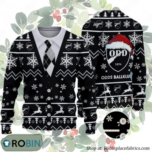 Odds Ballklubb Eliteserien Ugly Christmas Sweater