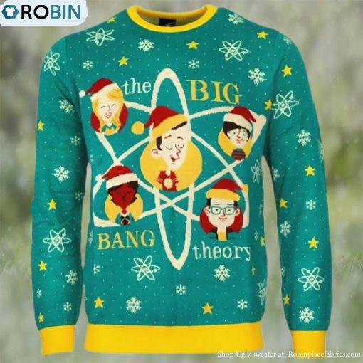 Official The Big Bang Theory Ugly Christmas Sweater