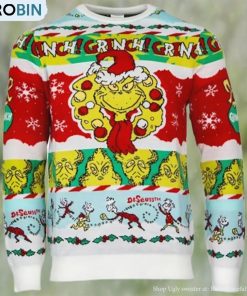 Official The Grinch Merry Grinchmas Ugly Christmas Sweater