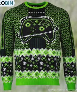 Official Xbox Ready To Play Ugly Christmas Sweater