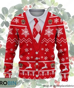 OGC Nice Ligue 1 & Ligue 2 Ugly Christmas Sweater