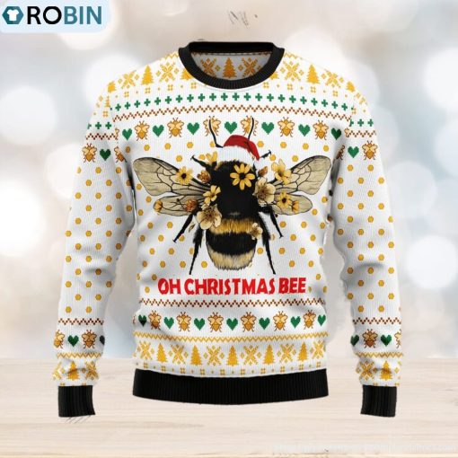 Oh Bee Bee bee lover Ugly Christmas Sweater Gift Men Women