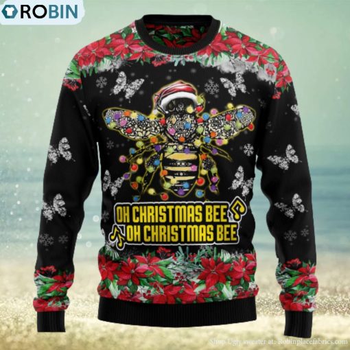 Oh Bee Oh Bee Ugly Christmas Sweater Thankgiving Gift Men Women