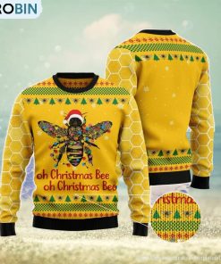 oh-christmas-bee-all-over-printed-3d-ugly-christmas-sweater-for-men-and-women-1