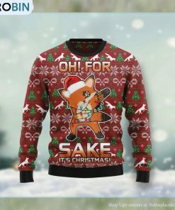 oh-for-fox-sake-ugly-christmas-sweater-1