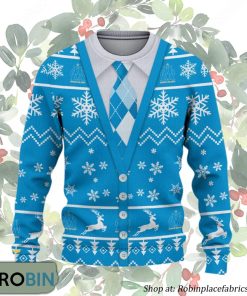 Olympique de Marseille Ligue 1 & Ligue 2 Ugly Christmas Sweater