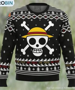 One Piece Straw Hat Pirates Christmas Ugly Christmas Sweater One Piece Straw Hat Pirates Christmas Ugly Christmas Sweater