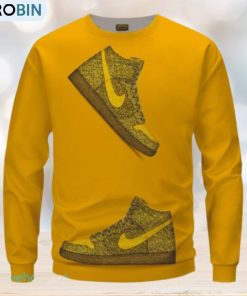 Orange 3D Sweater Impressive Gift