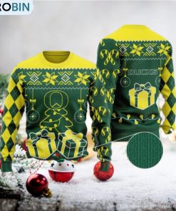 Oregon Ducks Christmas Gift Ugly Christmas Sweater Oregon Ducks Christmas Gift Ugly Christmas Sweater