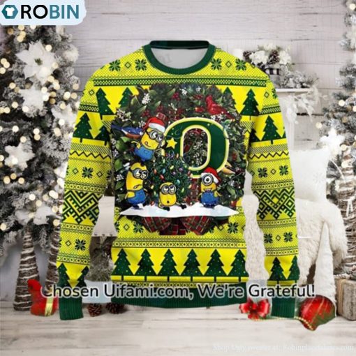 Oregon Sweater Superb Minions Oregon Ducks Gifts For Mens