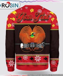 Papua New Guinea Christmas Ugly Sweater Santa Claus Polynesian Tattoo