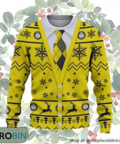 Pau Football Club Ligue 1 & Ligue 2 Ugly Christmas Sweater Pau Football Club Ligue 1 & Ligue 2 Ugly Christmas Sweater