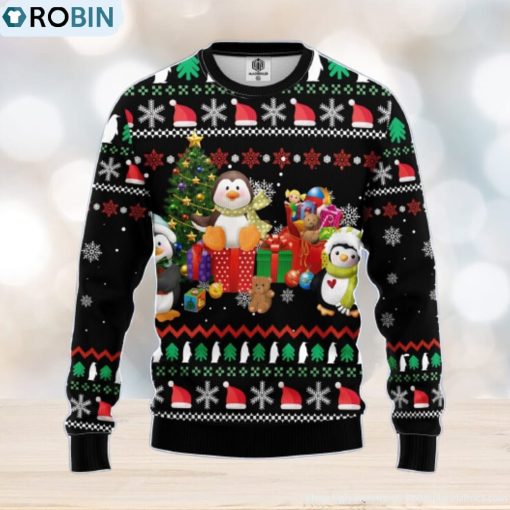 Penguin Cute Ugly Christmas Sweater Amazing Gift Men And Women Christmas Gift