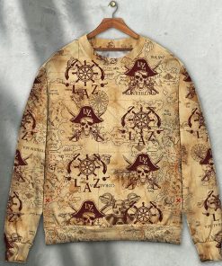 Pirate Skull Pirates Style Lover Unique Sweater Christmas Ugly Sweater, Sweatshirt