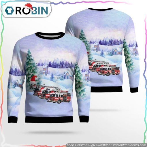 Princeton Junction, NJ, Princeton Junction Fire Company West Windsor Christmas Ugly Sweater