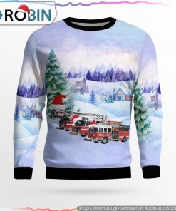 Princeton Junction, NJ, Princeton Junction Fire Company West Windsor Christmas Ugly Sweater Princeton Junction, NJ, Princeton Junction Fire Company West Windsor Christmas Ugly Sweater