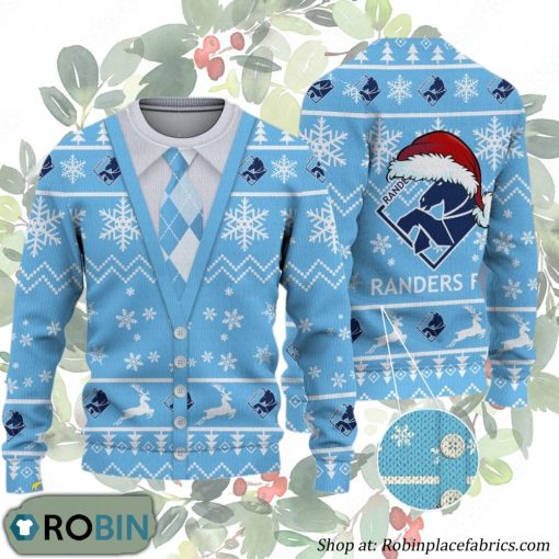 Randers FC Superliga Ugly Christmas Sweater