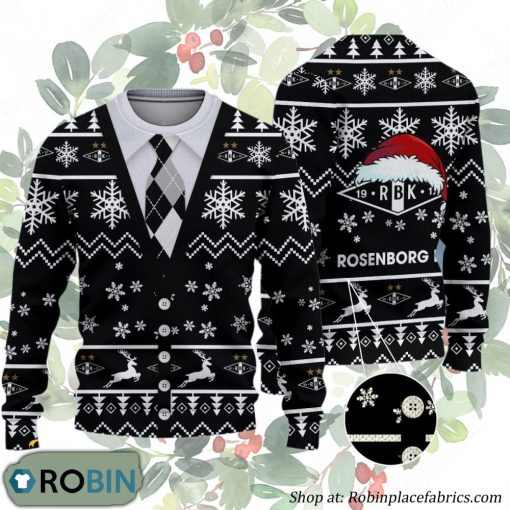 Rosenborg Ballklub Eliteserien Ugly Christmas Sweater