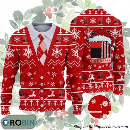 RWD Molenbeek Pro League & Challenger Pro League Ugly Christmas Sweater