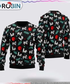 Santa Claus Laughing Christmas Ugly Sweater