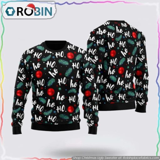 Santa Claus Laughing Christmas Ugly Sweater